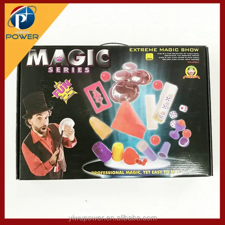 Oem Professional Magic Set Newest Magic Game Professional Plastic Magic Show Trick Box Set