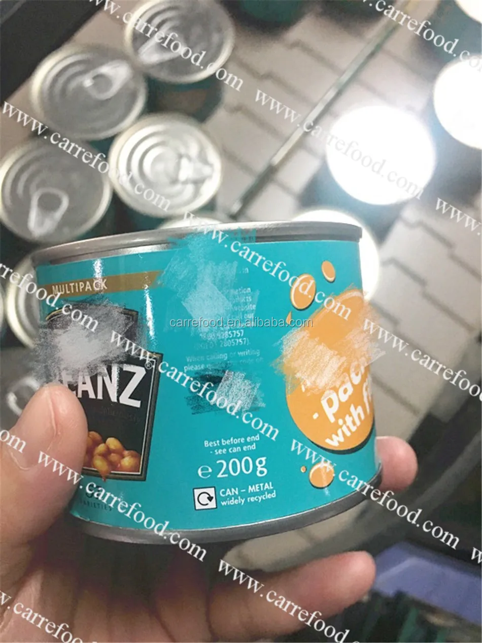 
Baked beans in tomato sauce 