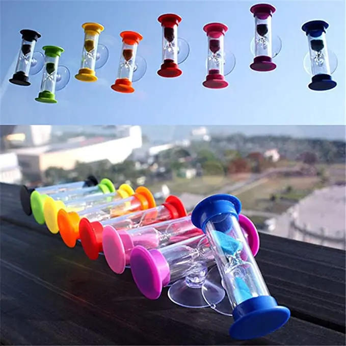 Песочные таймеры 1/3/5/10/15/30 минут песочные часы для детей пластиковые