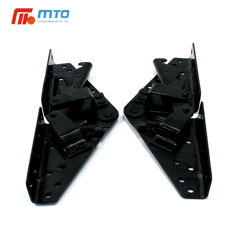 Concealed Fasteners Sofa Bed Connector Angle Adjustable Ratchet 90 Degree Stainless Sofa Lift Hinge Mechanism