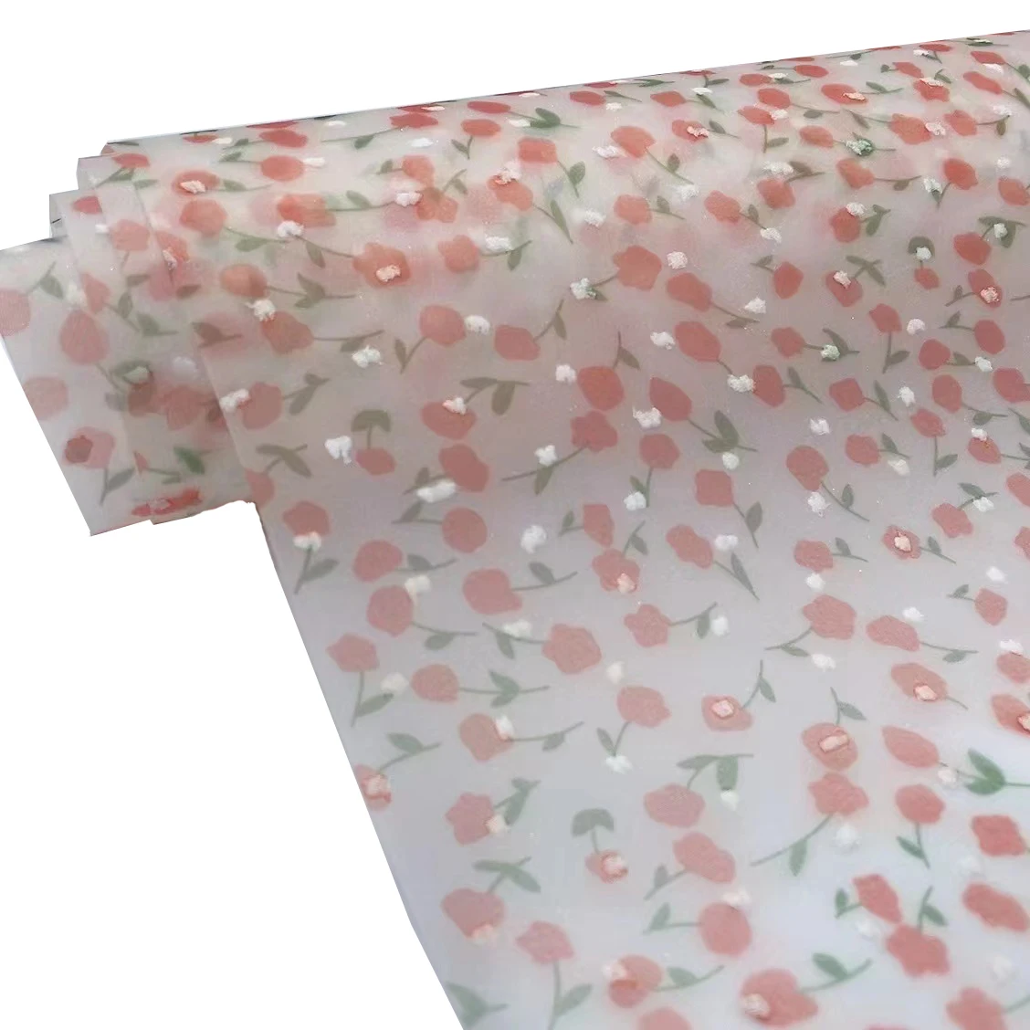 Chinoiserie Eco-friendly Gloss Hot Melt EVA Embroidered Thermal Lamination Film