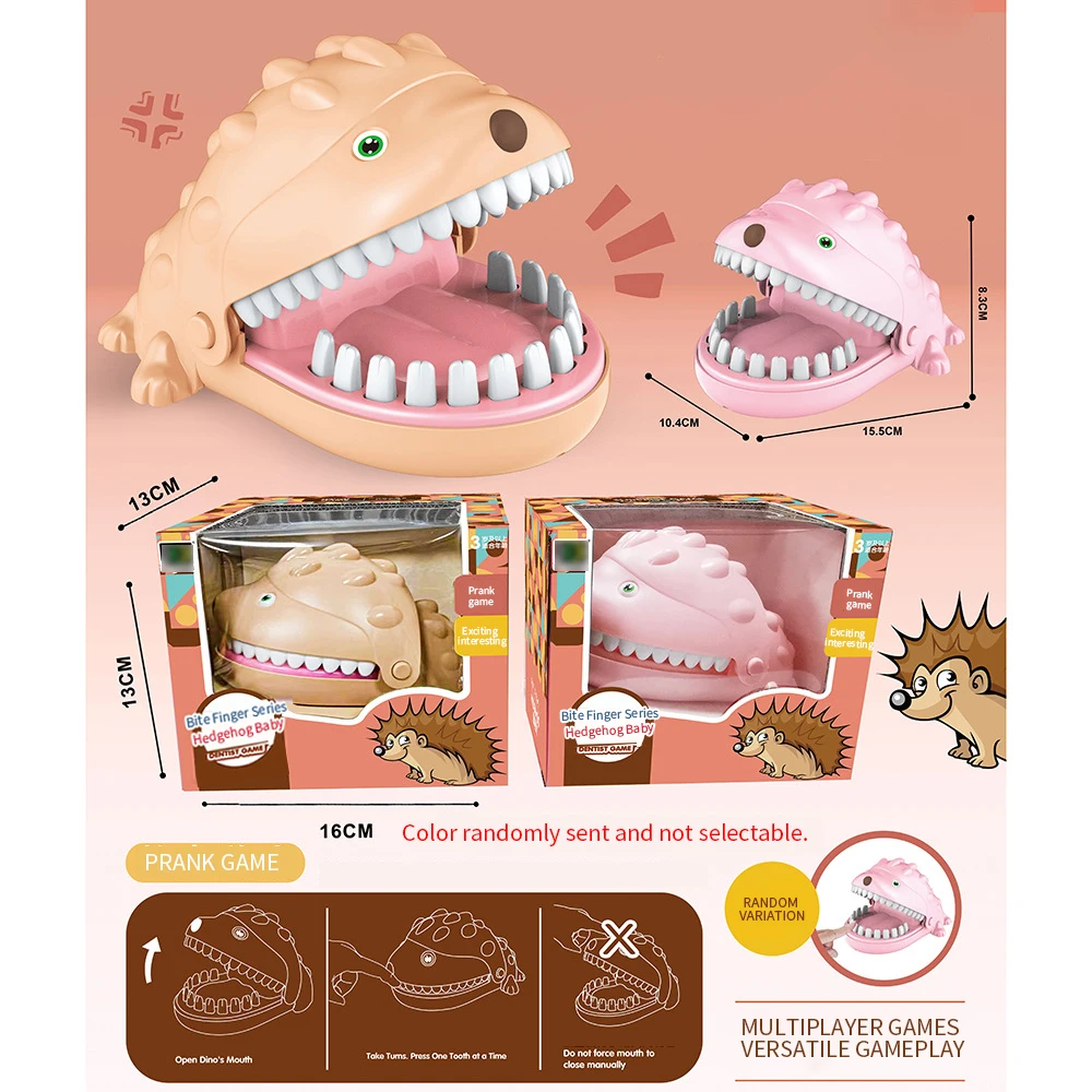 Mini crocodiles mouth dentist bites family game for kids gifts toy funnyl teeth board game sharks bites finger colorful