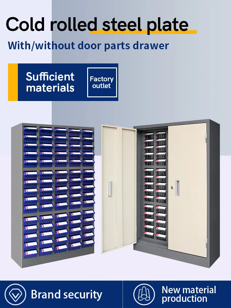 High Quality Toolbox Plastic Cabinet Multi-grid Drawer organizer Storage Box Tool Case Components Box Building Blocks Parts Box