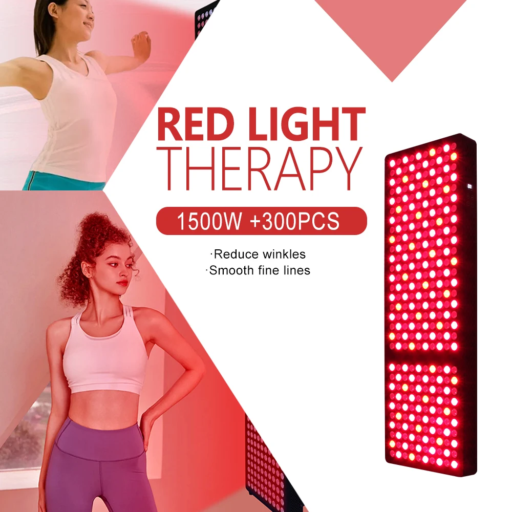 1500w 660nm 850nm Pdt Treatment Panel Red Light Therapy For Full Body Pdt Device Machine Infrared Lamp