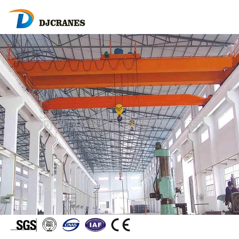 Double Girder Overhead Crane Is Designed And Manufactured With European Standard. Its Lifting Capacity Can Be Up To 25 T.