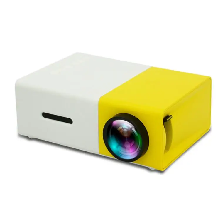 Цифровой светодиодный мини-проектор YG300 1080P Full HD поддержка USB AV TF