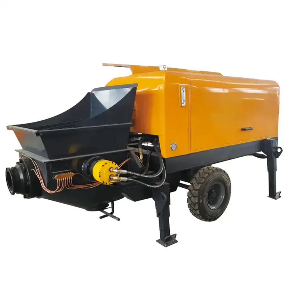 Good Concrete Pump Machine / Concrete Mixer Pump / Mini Concrete Pump