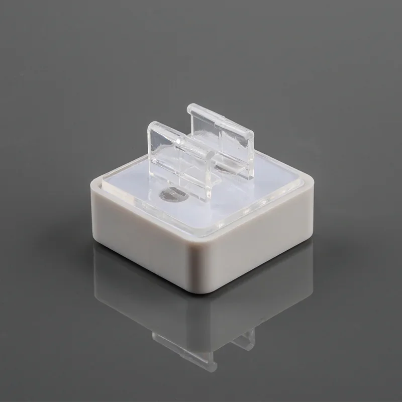 Supermarket shelf POP Clip holder magnetic base sign holder plastic magnet holder