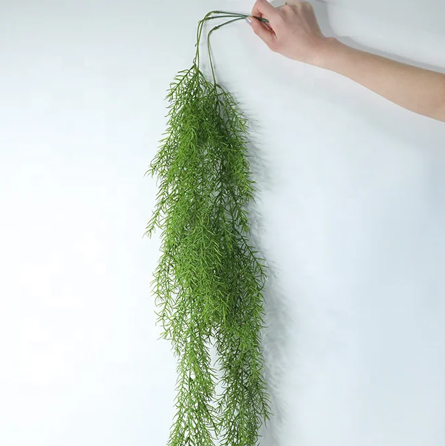 FC7201 Artificial Hanging Plants Fake Trailing Plants Leaves for Wall Home Porch Garden Fence Decoration