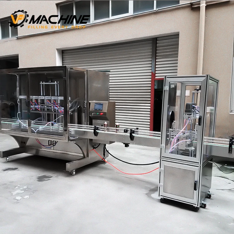 Hot sale bottling liquid filling machine capping machine labeling machine beverage production line
