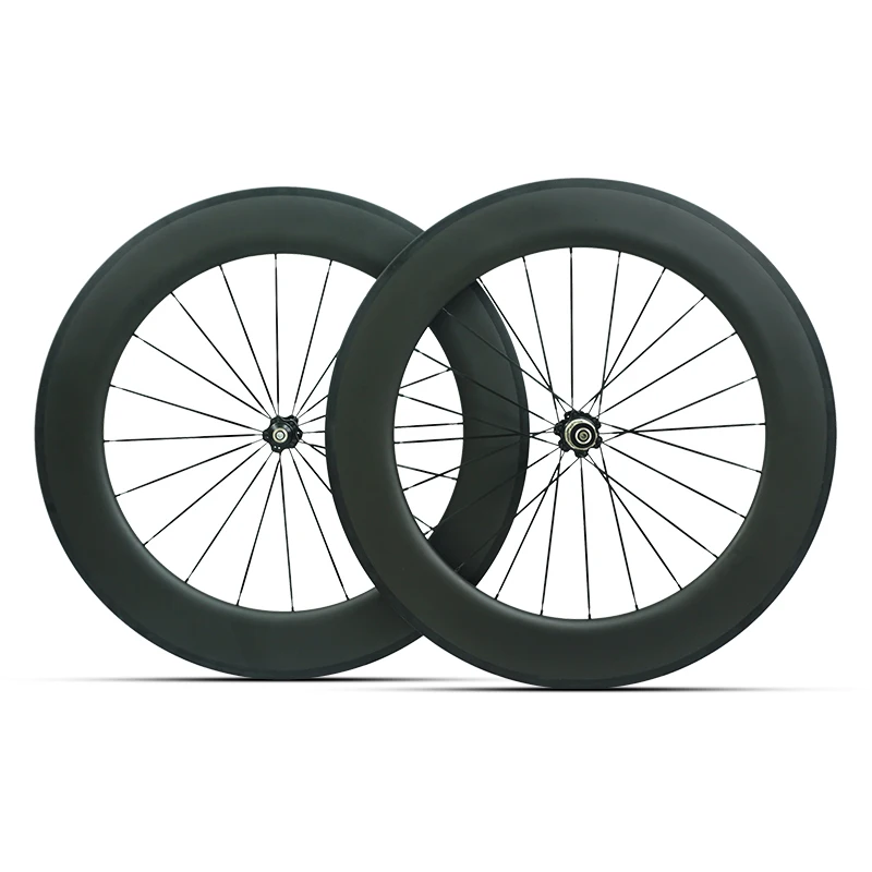 86mm 700c Carbon Fiber Cycling Clincher Carbon Wheels Road Bike Wheelset China