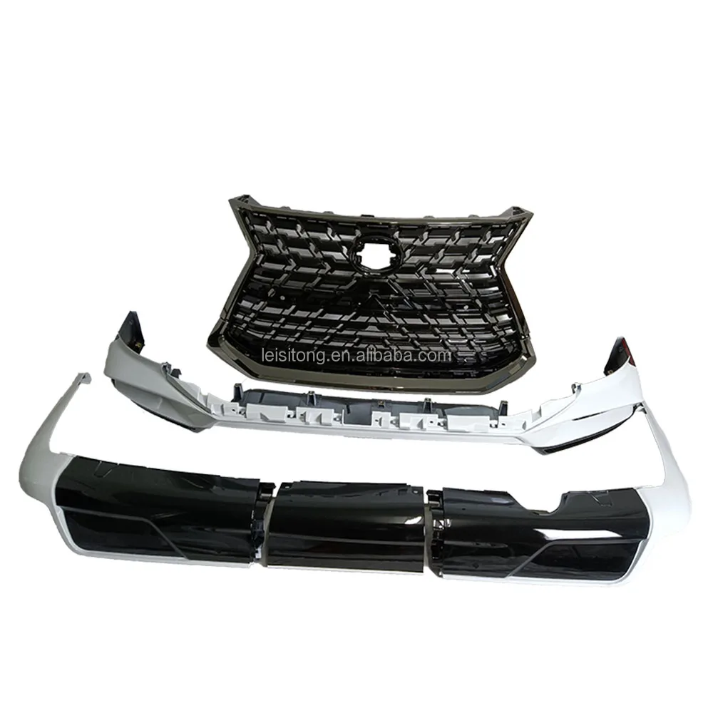 LST Factory 2021 LX Grille Body Kits for LEXUS 2016-2020 LX570 Upgrade Bumper Lips