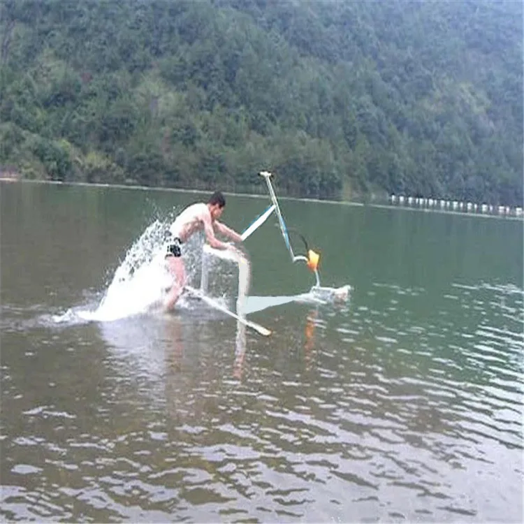 Новый водный плавающий самоходный гидрофольгированный Озерный взрослый Одноместный двойной велосипед