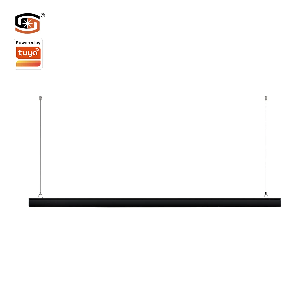 Tuya Smart High Quality office Aluminum 36w Led Linear Lighting Led Linear Pendant Lighting 1.2m Led Shop Light