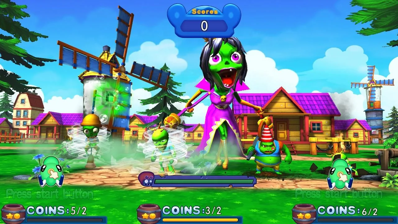 Hot water shooting game ticket redemption game video game for sales