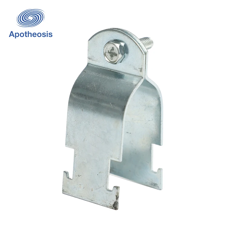 Cushioned Pipe Strut Clamp Channel Clamp Metal Used to Mount Conduits from Strut Channel