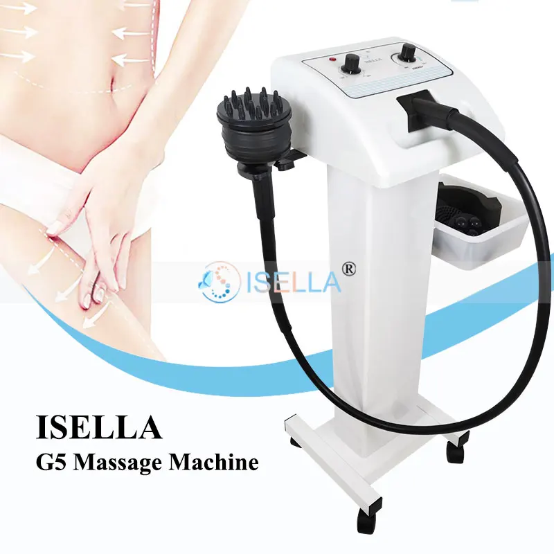 ISELLA G503 High Quality G5 Body Massage Machine Hight Frequency Vibrating Device With 5 Heads