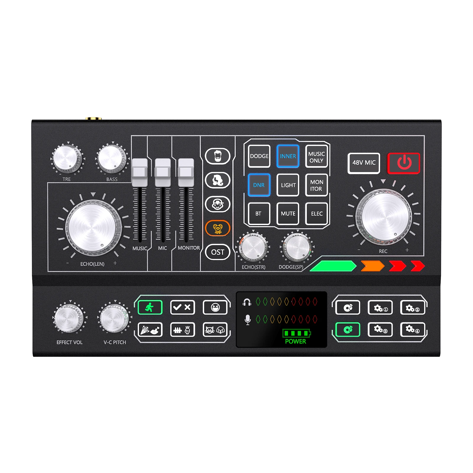 Студийное аудиооборудование для подкастов, USB-звуковая карта, запись звука Crad от Hayner-Seek