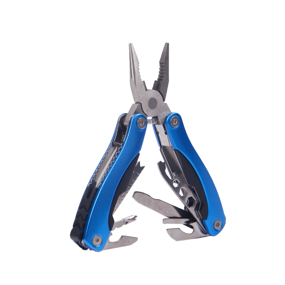 Camping Folding Multitool Pliers Folding Pocket Folding Knife Foldable Pliers Stainless Steel Wrench
