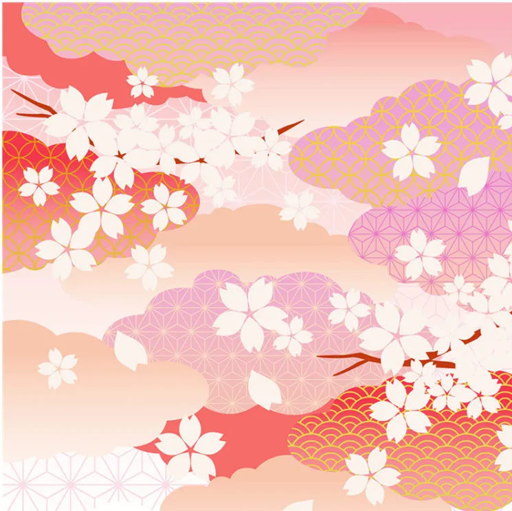 Wholesale Japanese Traditional  Bento Box packing cloth  Eco Gift wrap furoshiki