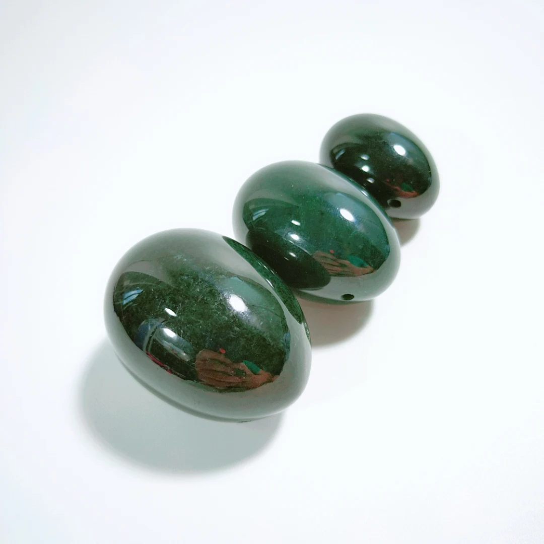  Оптовая продажа 100% натуральные яйца kegel yoni нефритовые nephrite из натурального
