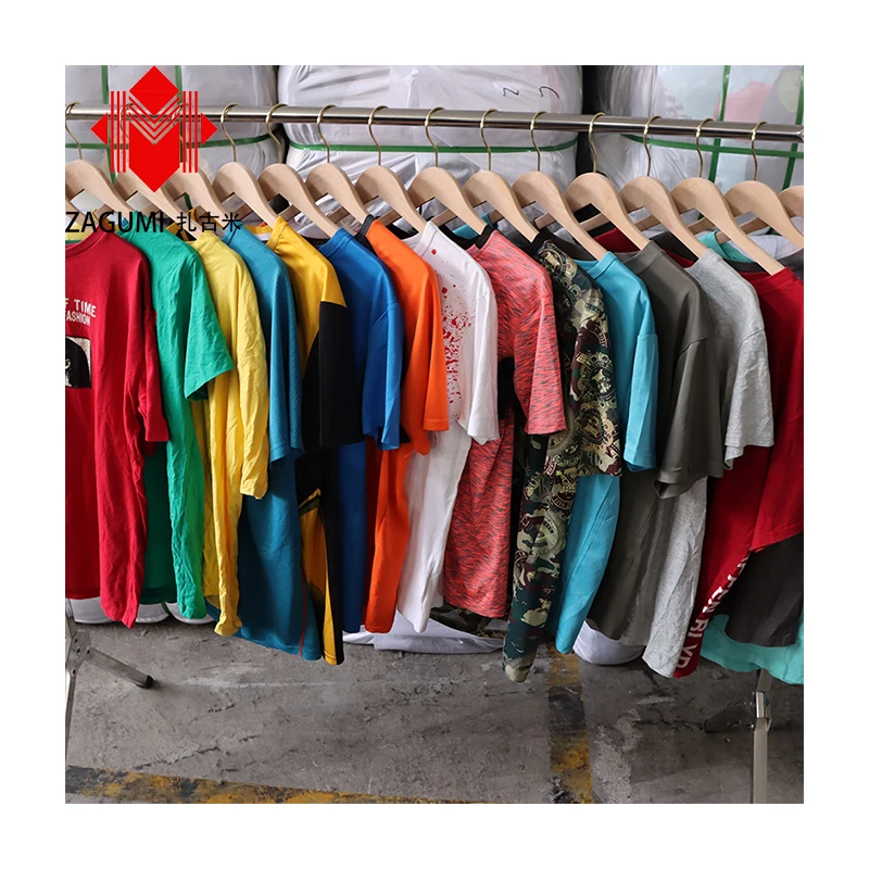 Cajas De Zapatos Y Ropas Usadas 30 Kg Ropa Vintage Friperie Talon 1er Choix Mark Teeshirt Man Mens T Shirt China Used Clothes