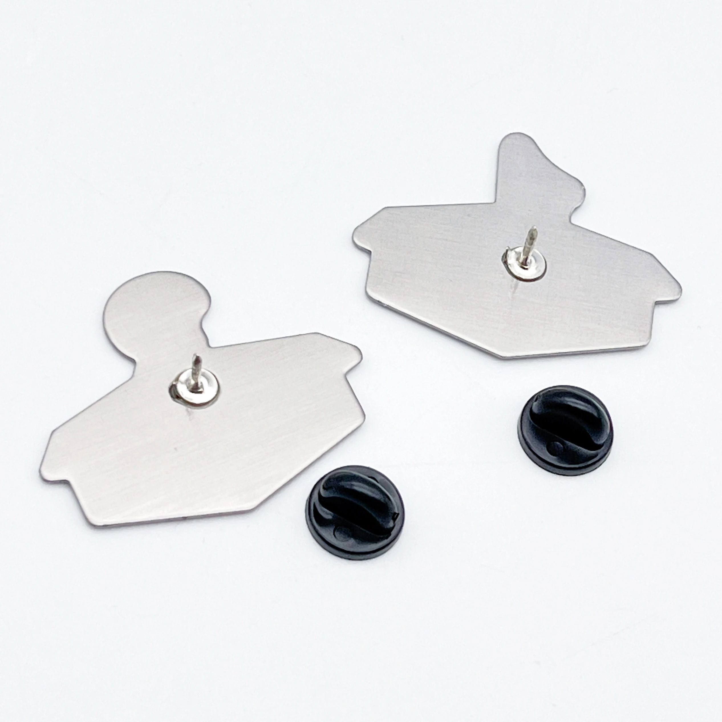 Factory Custom Guadalupe Banner Metal Logo Badges JO-TC-19