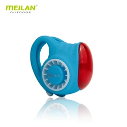 Meilan S3 Multi-function bike electronic horn 150db super volume mini size wireless control bicycle bell with COB safety light