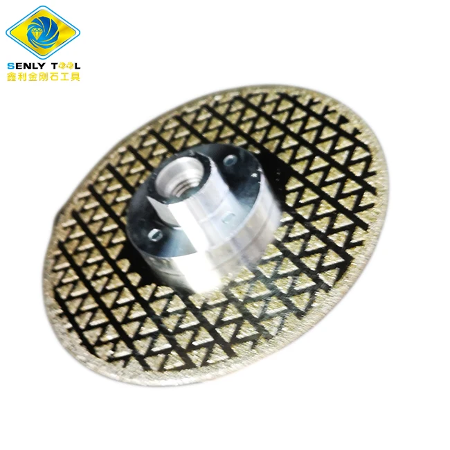 115-180mm Electroplated Diamond Saw Blades for Marble and Granite Cutting