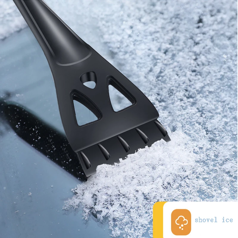 Lightweight  Car Snow  Scrape Brush  for Longer Reach with Ice Car Scraper and Soft Foam Grip snow scrape brush