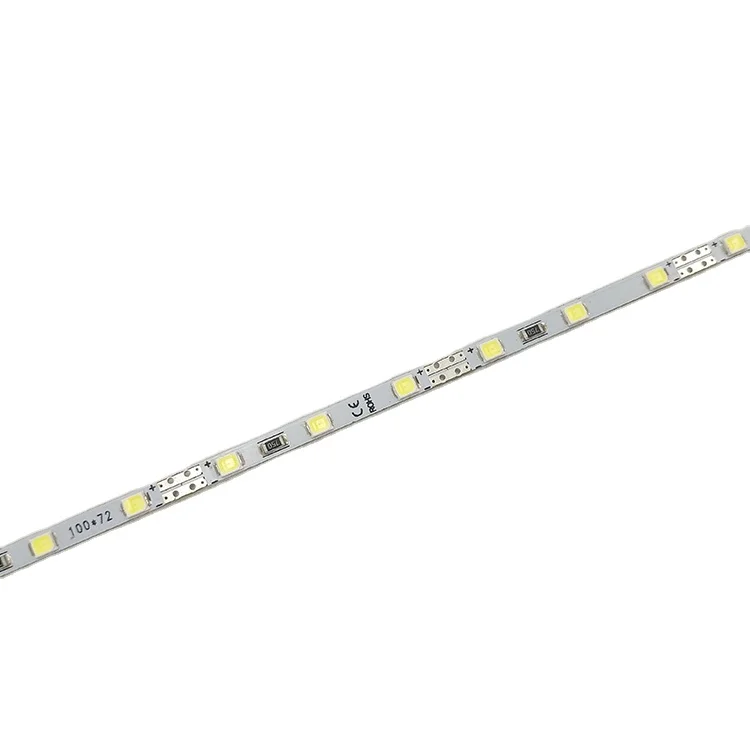 Жесткая светодиодная лента SMD2835 Светодиодная 12 в 72 светодиода/м Световая панель для окна шоу