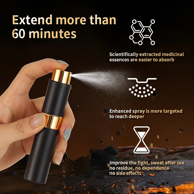 Male Delayed Extra Spray for Real Men Best Effect Improvement Sex Spray Keep Long Time Sex Toys Spray for Couple Male