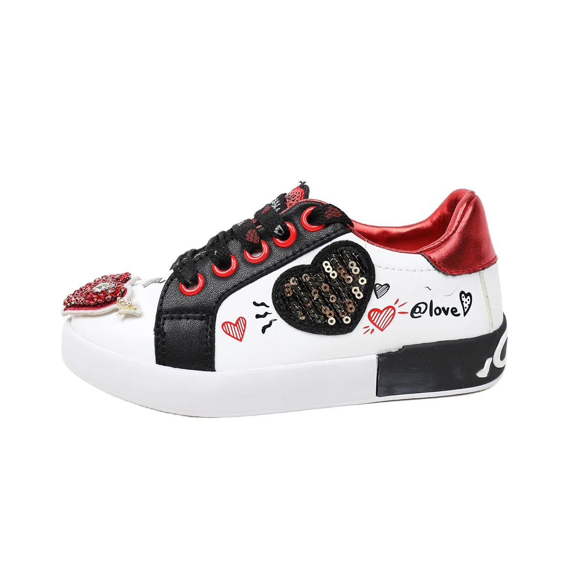 Board Shoes Girls Beautiful Board Shoes Indoor Shock-absorbant Casual Shoes For Kids Girls