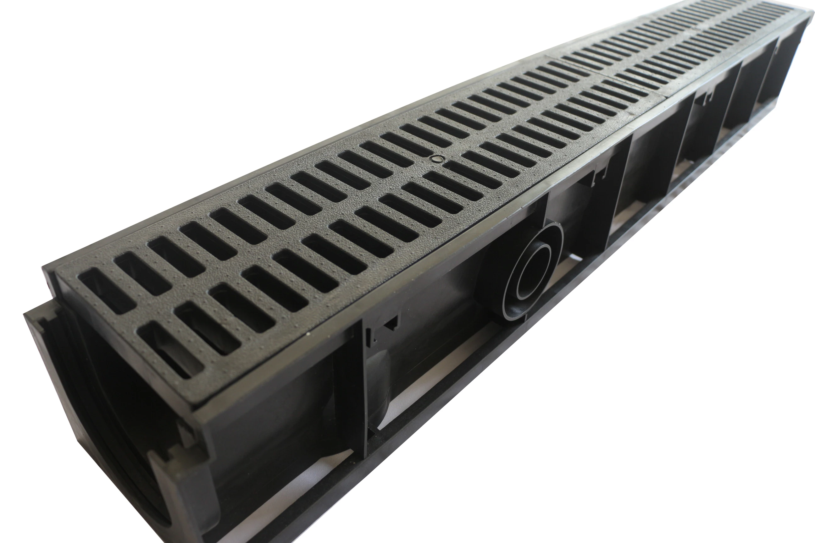 100*100mm HDPE drains plastic drainage channel linear drains