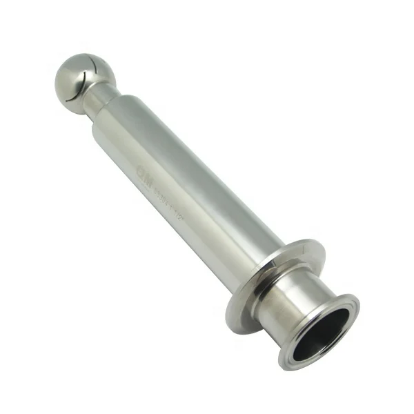 Meinuox Sanitary  Rotary Cleaning Ball with Double Triclamp