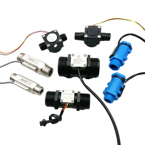 G1/2 Hall Effect Plastic Flow Meter Controller Water Flow Sensor Liquid Flow Sensor