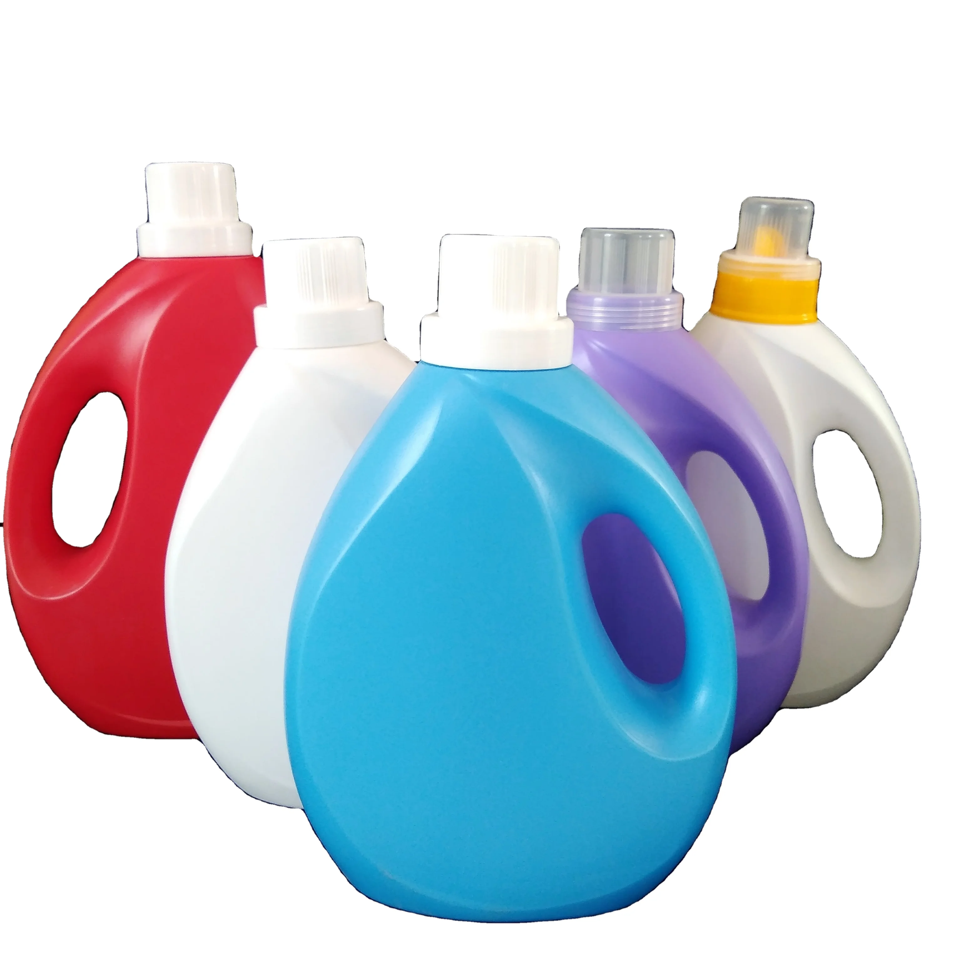 Hot selling 1L 2L 3L 5Lwashing powder bottle washing liquid barrel liquid plastic bottle can be customized