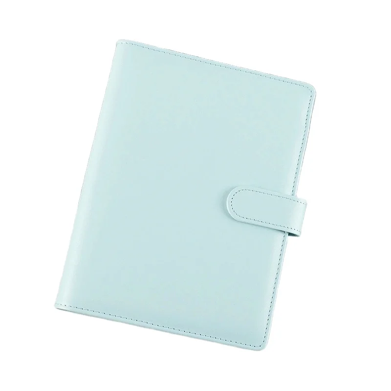 A5 Custom Dotted Monthly Daily PU leather Gratitude Macaron black hardcover sublimation notebook planner