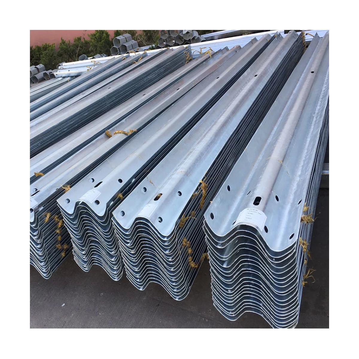 Galvanized Highway Guardrail Price W Beam Road Traffic Safe China Supplier Country Of Origin