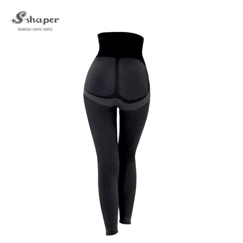 Женские леггинсы с высокой талией S-SHAPER, Женские бамбуковые леггинсы, турмалиновые леггинсы из бамбука