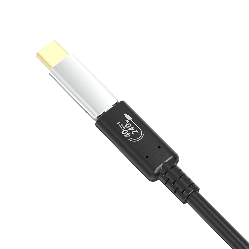 JCE usb4 gen3 240w 5a 40gbps ERP gold-plated charging cable type-c data cable usb4
