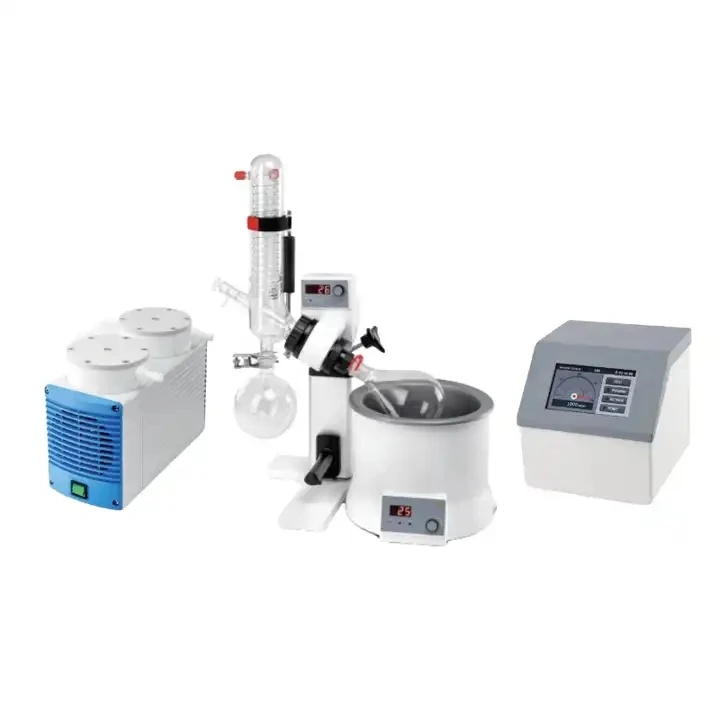 IKEME Lab Portable Electric Ptfe Chemical Vacuum Laboratory Chemical Resistant Diaphragm Vacuum Pump