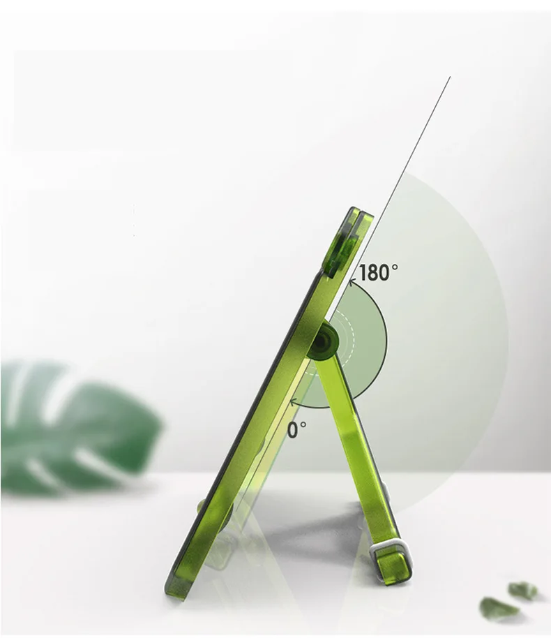 Portable Adjustable Cookbook Reading Desk Holder Lightweight Study Book Stand