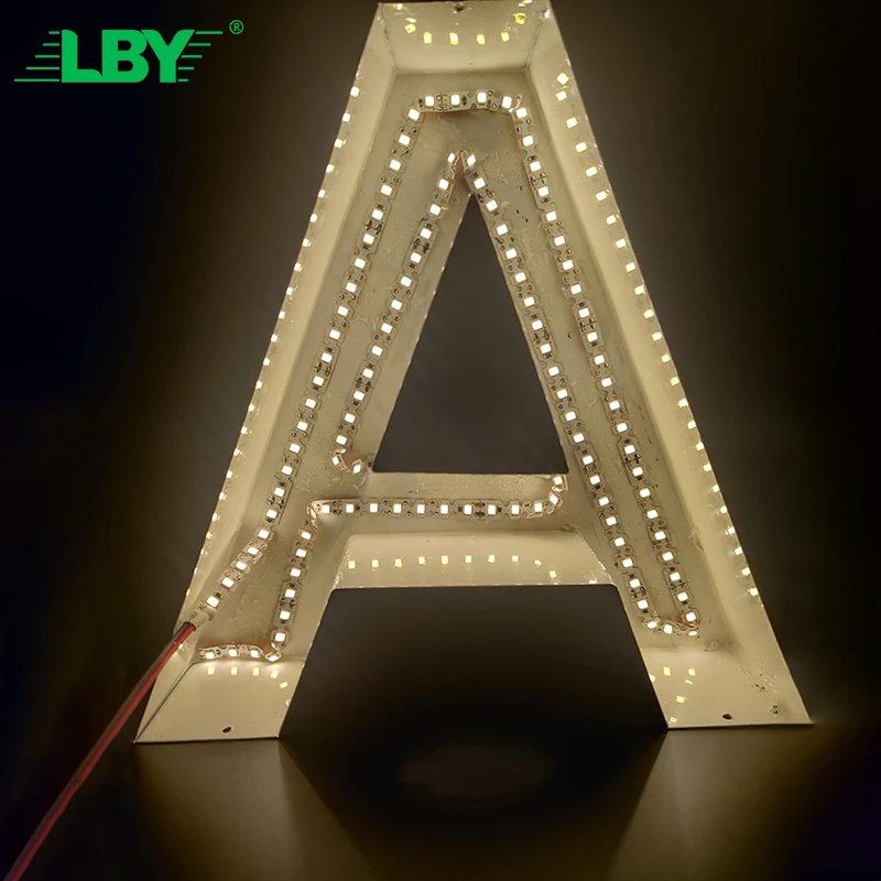 Светящаяся Светодиодная лента LBY Amazon 12 В гибкая светодиодная неоновая веревочная трубка монстр умная подсветка напольная лампа