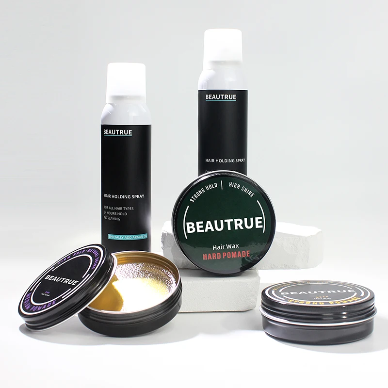 Strong hold long lasting hair mud hair pomade cream for men or barber use pomades waxes