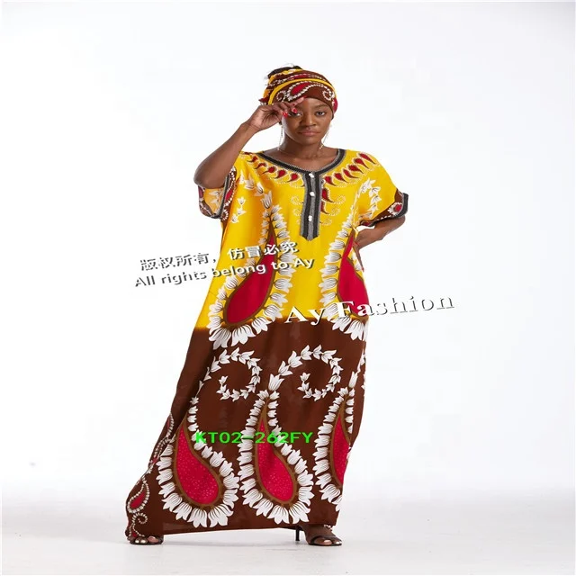 Ay Fashion Women Casual Robe Muslim Dresses Clothes