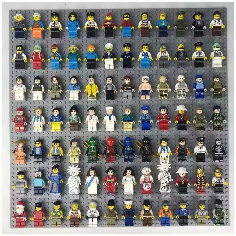 Random Mini Building Blocks Le Animation Diy Mini Cartoon Character Building Blocks