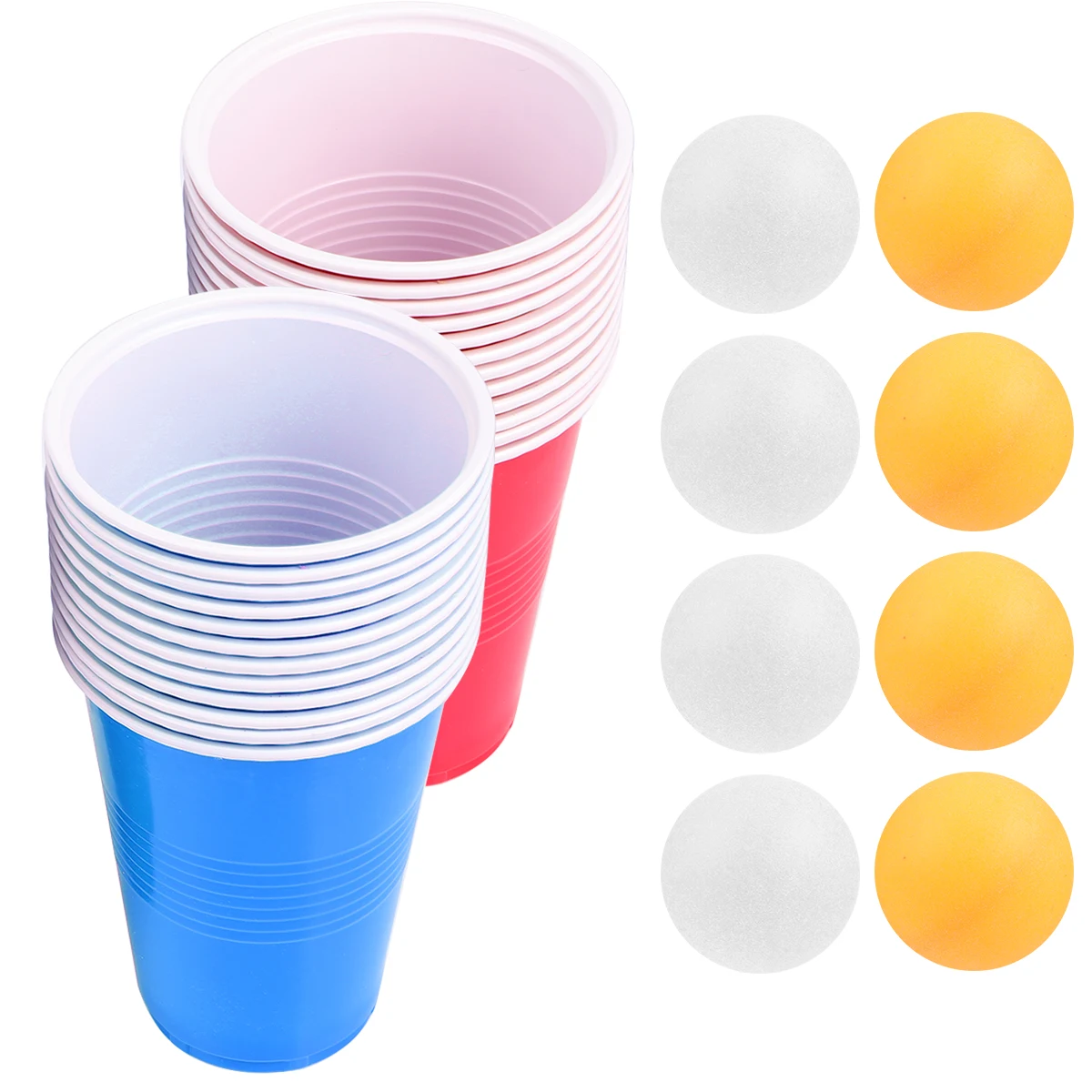  2021 Горячая продажа Красное Пиво понг игра фестиваль праздновать pingpong Шары одноразовые красные партии пластиковые