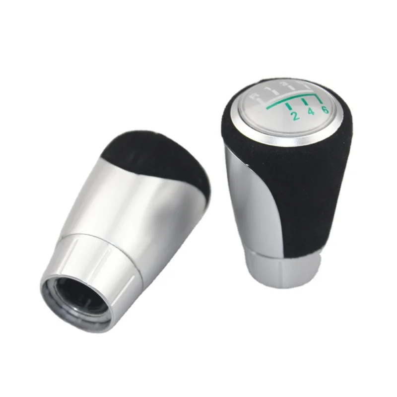 New style suede car gear shift knob forbmw E82 E46 E87 E90 E92 E93