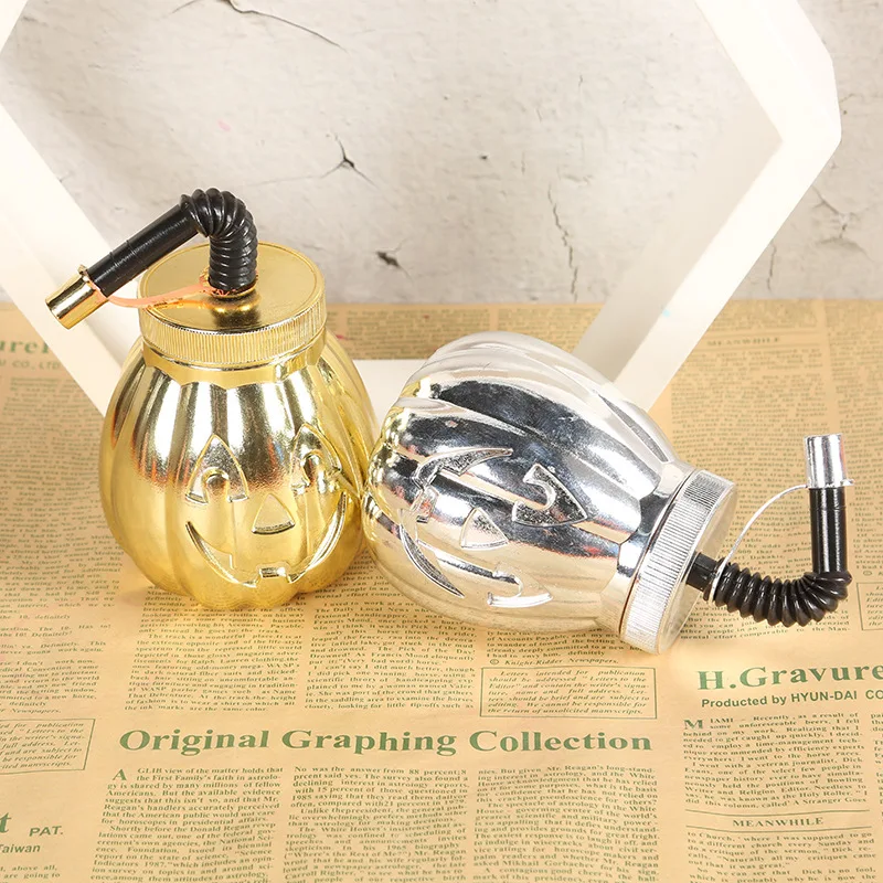 500ml Halloween recycled plastic water bottle pumpkin daiquiri plastic cup party drink